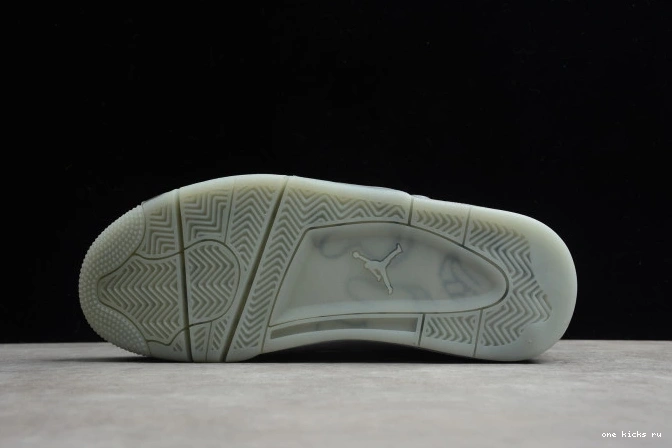 Cheap Grey Jordan 930155-003 4 Air Cool KAWS x 0614
